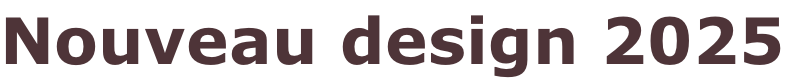 Nouveau design 2025